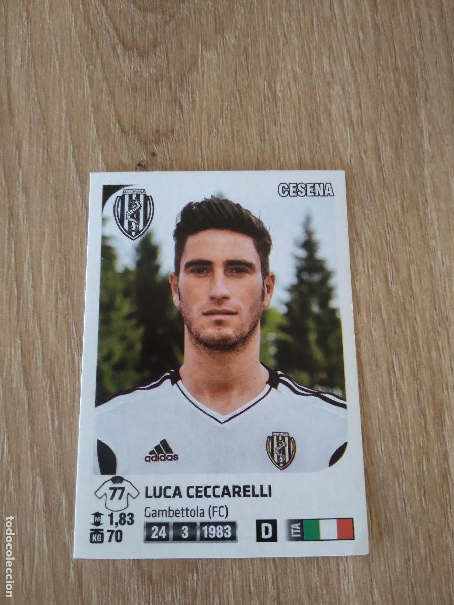 Cromos de f&uacute;tbol: 108 LUCA CECCARELLI CESENA CROMO FUTBOL PANINI LIGA ITALIA 2011-2012 CALCIATORI 11-12