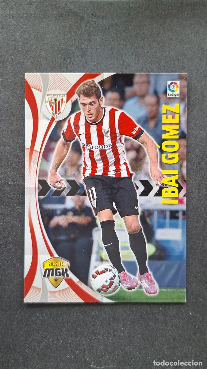 Cromos de f&uacute;tbol: L1 IBAI GOMEZ ATHLETIC CLUB DE BILBAO 21 PANINI MEGACRACKS 2015 2016 15 16