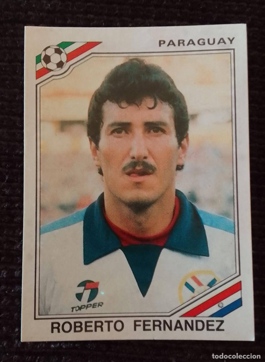 Cromos de f&uacute;tbol: CROMO MEXICO 86. ROBERTO FERNANDEZ. 148. PANINI.