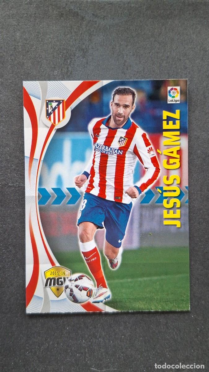 Cromos de f&uacute;tbol: L1 JESUS GAMEZ ATLETICO DE MADRID 33 PANINI MEGACRACKS 2015 2016 15 16
