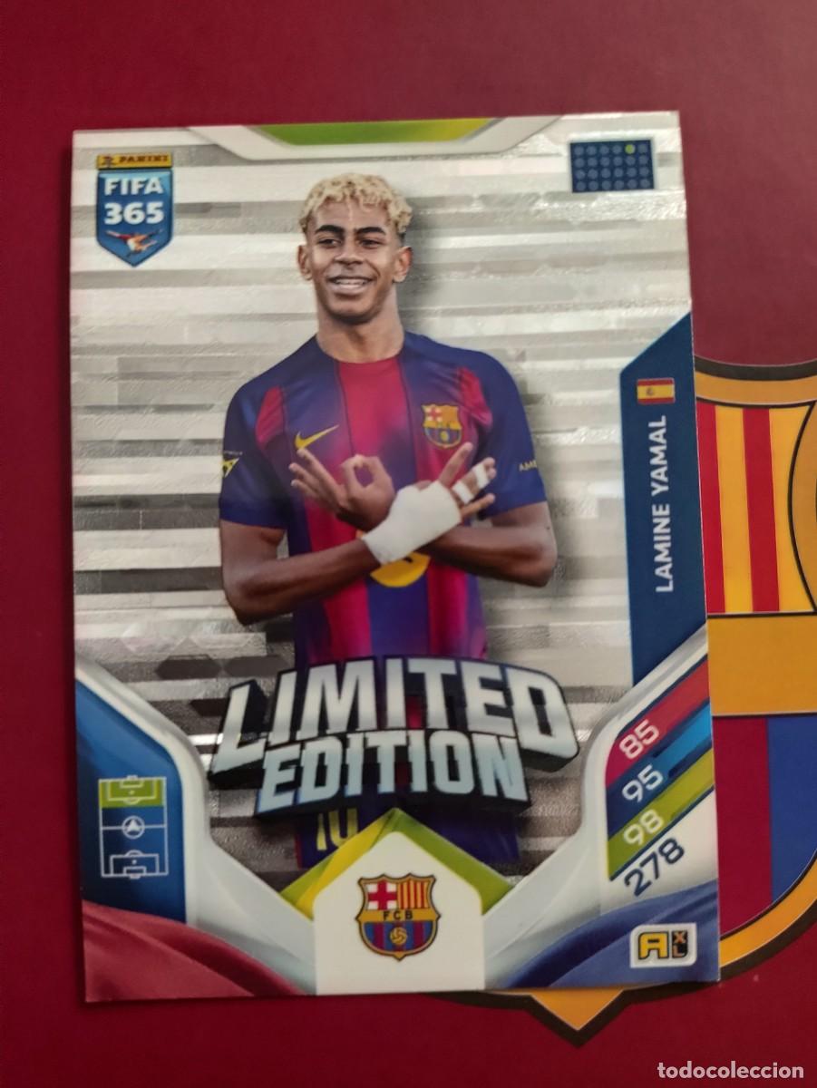 Cromos de f&uacute;tbol: LAMINE YAMAL BARCELONA LIMITED EDITION FIFA 365 2025 2026 25 26