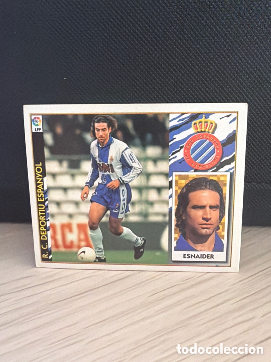 Fu&szlig;ball-Sticker: LIGA 97 98 - Ediciones Este - Esnaider COLOCA - Espa&ntilde;ol