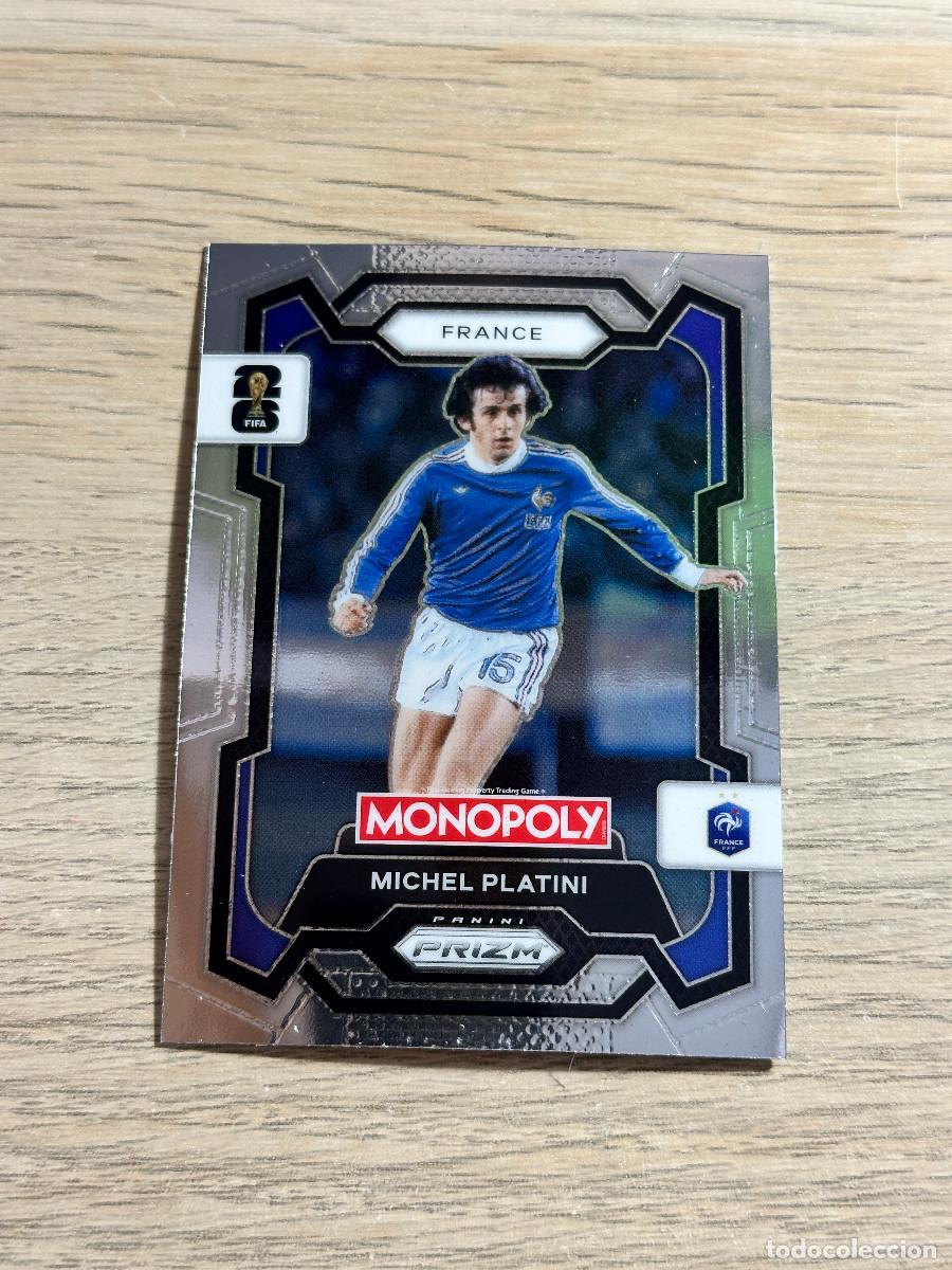 Fu&szlig;ball-Sticker: MICHEL PLATINI 13 FRANCIA WORLD CUP 2026 PANINI PRIZM MONOPOLY