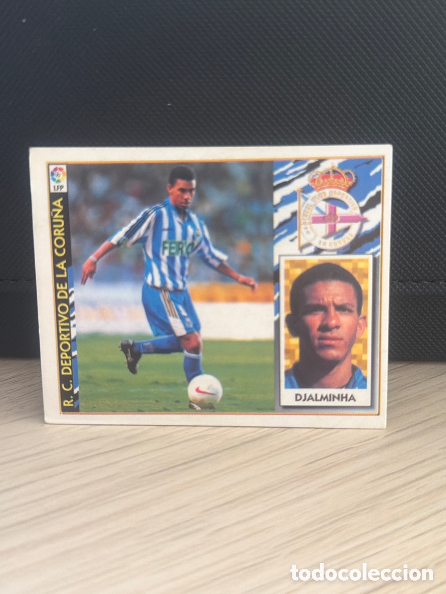 Cromos de f&uacute;tbol: LIGA 97 98 - Ediciones Este - Djalminha COLOCA - Deportivo de La Coru&ntilde;a