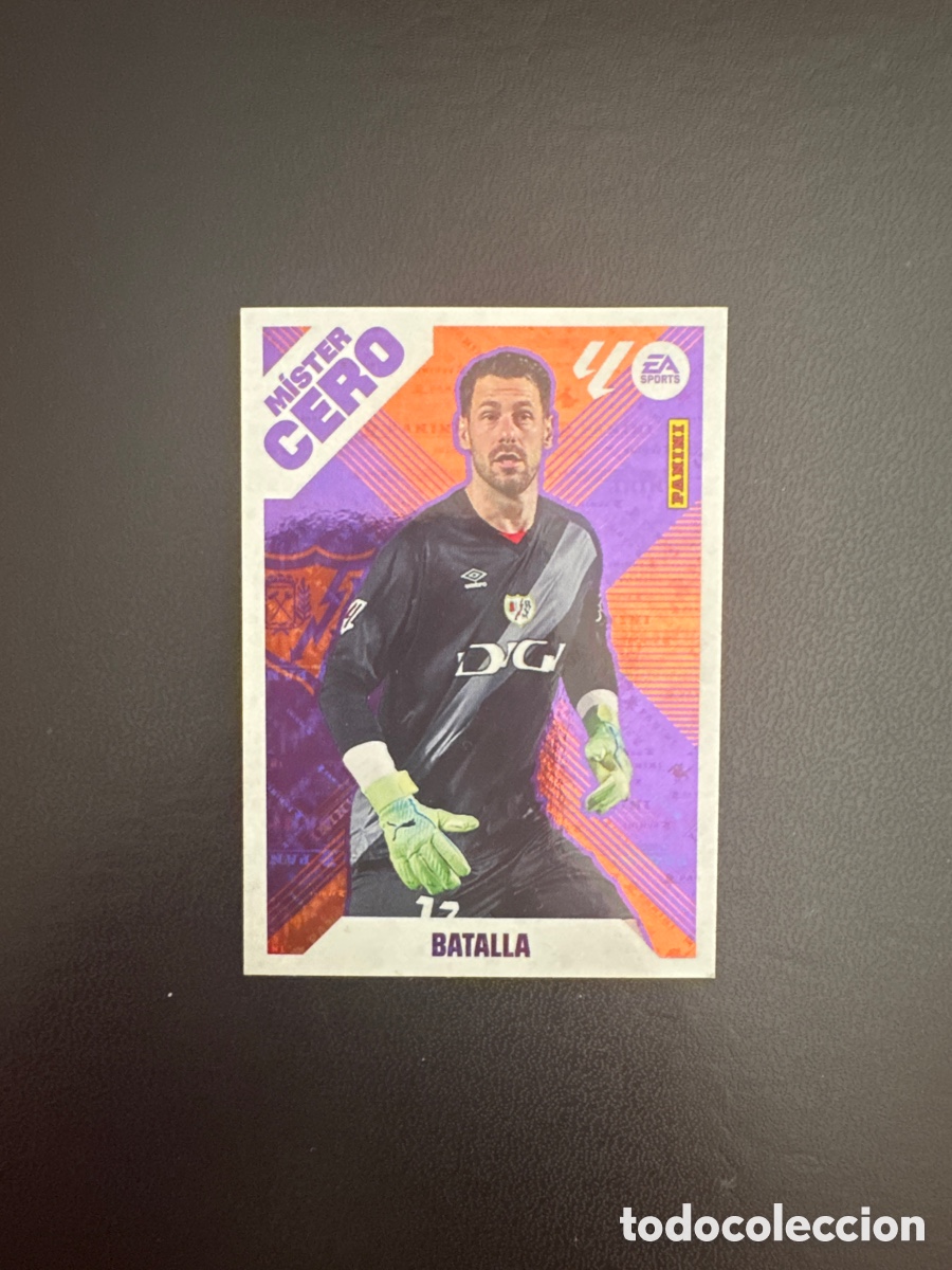 Cromos de f&uacute;tbol: BATALLA MISTER CERO NUMERO 1 LIGA ESTE 2025 2026