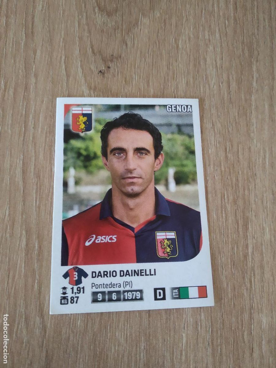 Cromos de f&uacute;tbol: 177 DARIO DAINELLI GENOA CROMO FUTBOL PANINI LIGA ITALIA 2011-2012 CALCIATORI 11-12