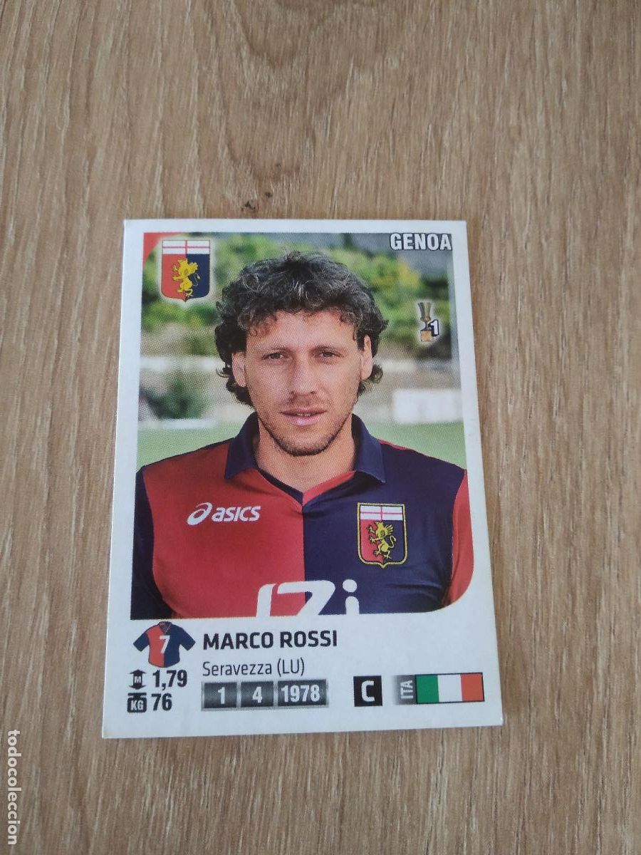 Cromos de f&uacute;tbol: 181 MARCO ROSSI GENOA CROMO FUTBOL PANINI LIGA ITALIA 2011-2012 CALCIATORI 11-12