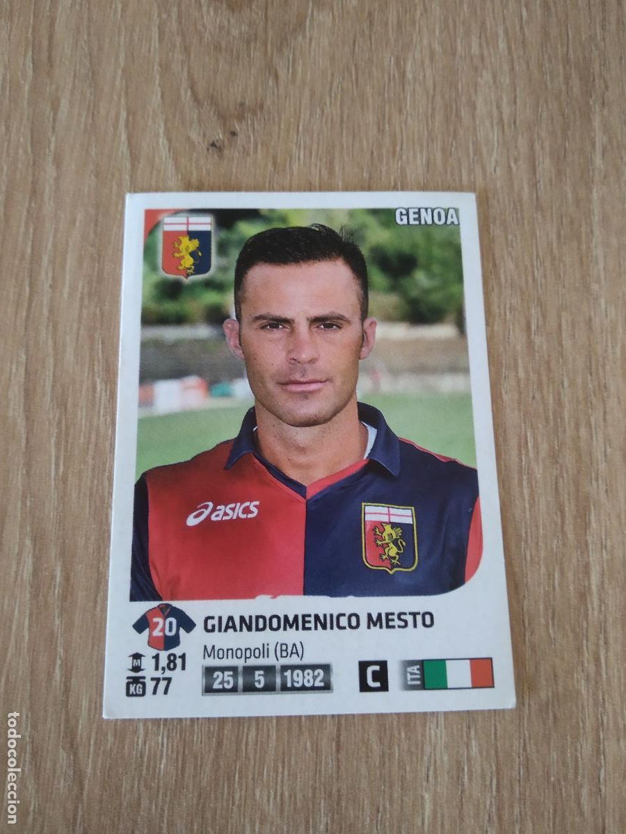 Cromos de f&uacute;tbol: 183 GIANDOMENICO MESTO GENOA CROMO FUTBOL PANINI LIGA ITALIA 2011-2012 CALCIATORI 11-12