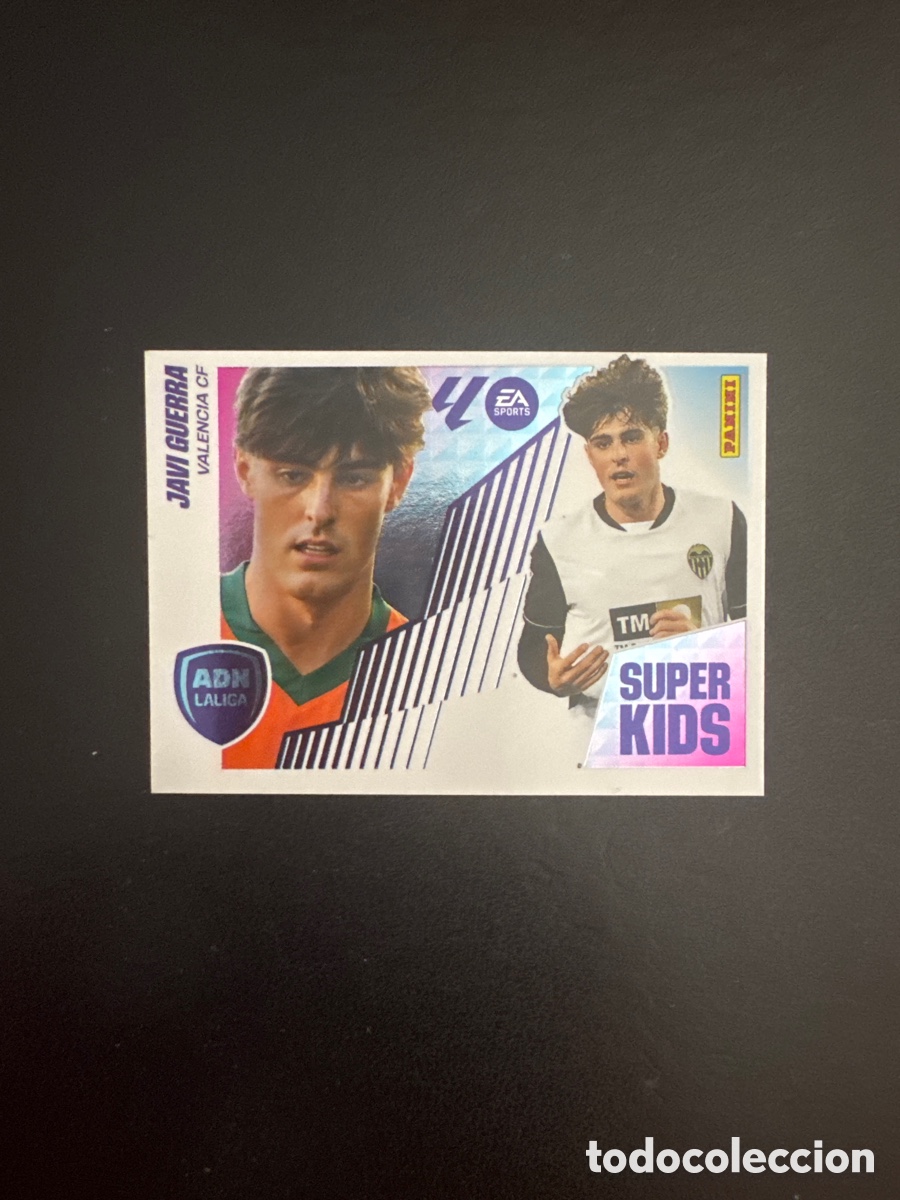 Football Stickers: JAVI GUERRA SUPER KIDS NUMERO 12 LIGA ESTE 2025 2026