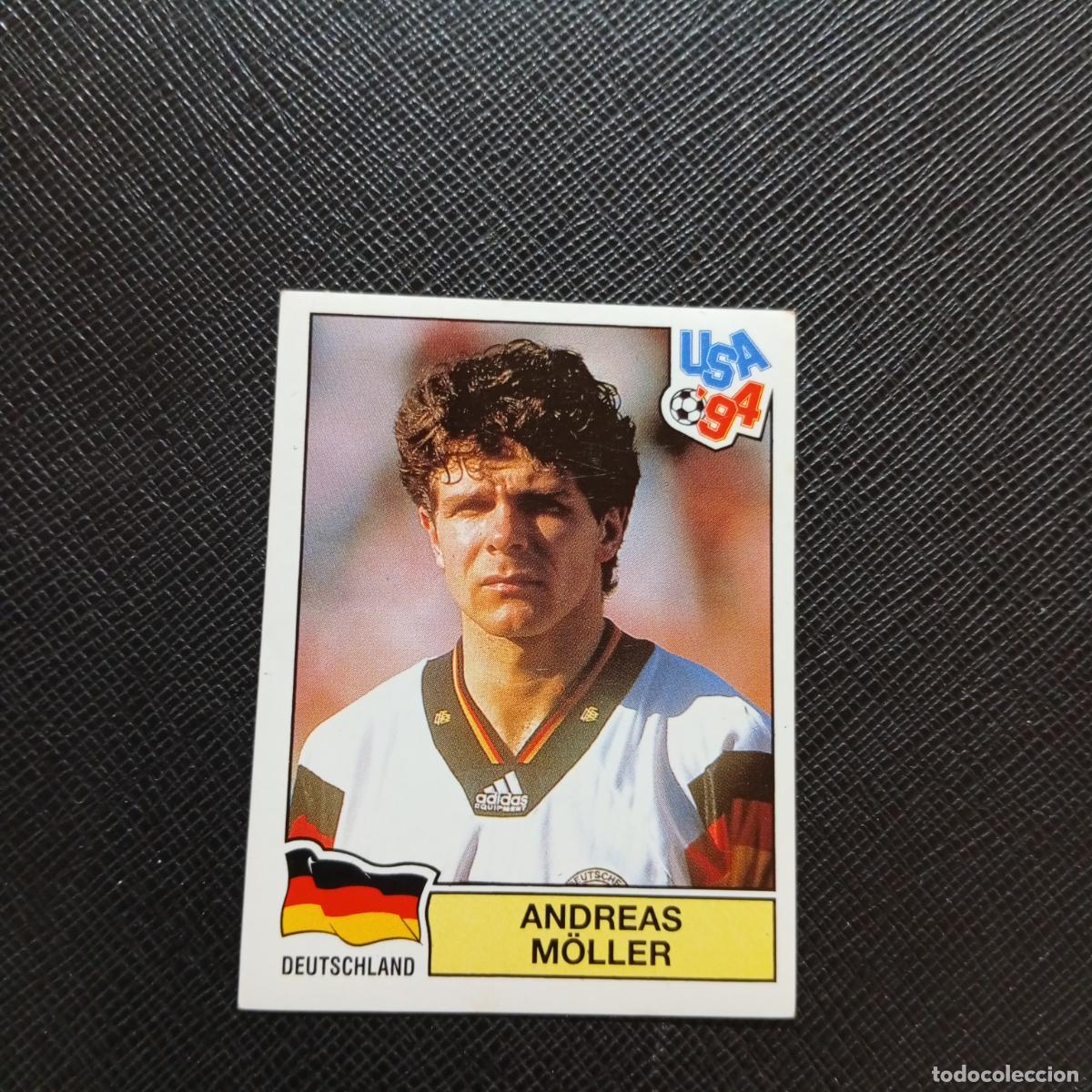 Cromos de f&uacute;tbol: 179 ANDREAS MOLLER ALEMANIA PANINI MUNDIAL USA 94 CROMO FUTBOL 1994 - SIN PEGAR - A57 PG487