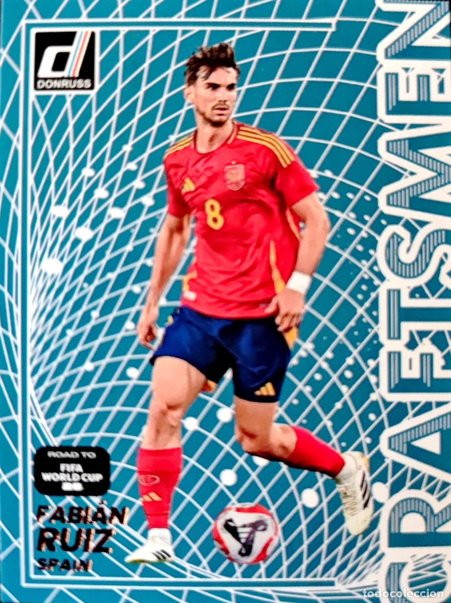 Cromos de f&uacute;tbol: 25 Fabian Ruiz - Espa&ntilde;a - PSG - Craftsmen - PANINI Donruss Road to FIFA World Cup 2025 2026 25 26