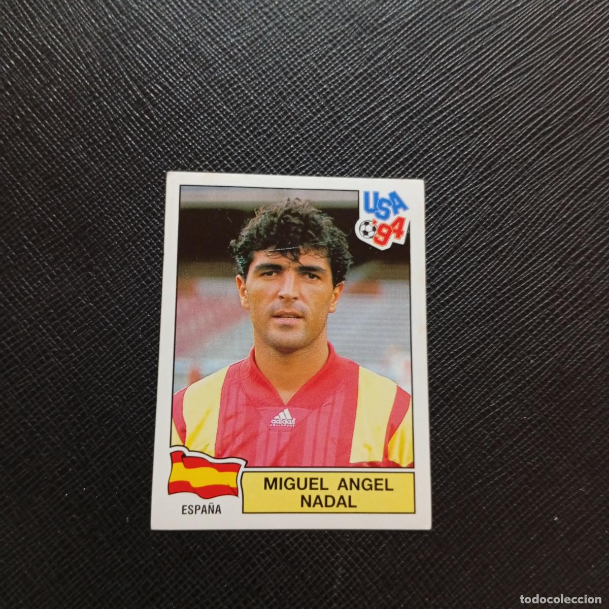 Cromos de f&uacute;tbol: 194 NADAL ESPA&Ntilde;A PANINI MUNDIAL USA 94 CROMO FUTBOL 1994 - SIN PEGAR - A57 PG514