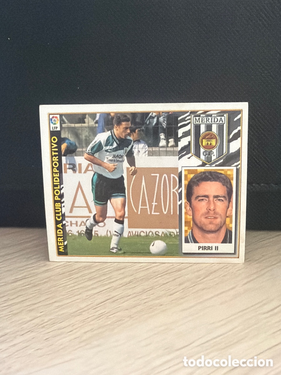 Cromos de f&uacute;tbol: LIGA 97 98 - Ediciones Este - Pirri II COLOCA - Merida