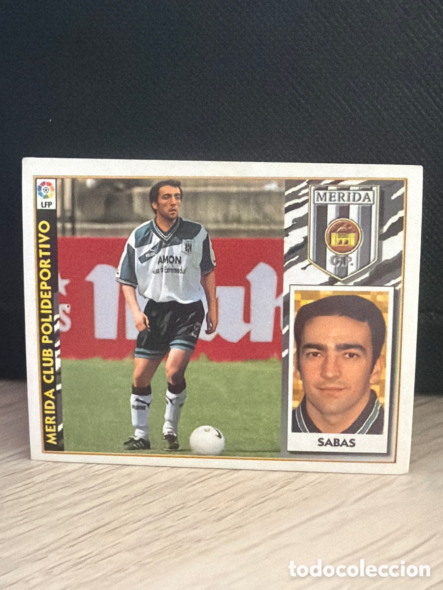 Cromos de f&uacute;tbol: LIGA 97 98 - Ediciones Este - Sabas COLOCA - Merida