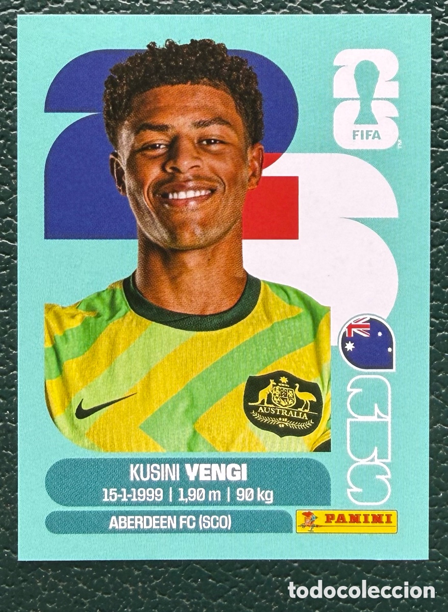 Cromos de Futebol: AUS 18 KUSINI YENGI AUSTRALIA CROMOS ALBUM FIFA WORLD CUP MUNDIAL 2026 PANINI