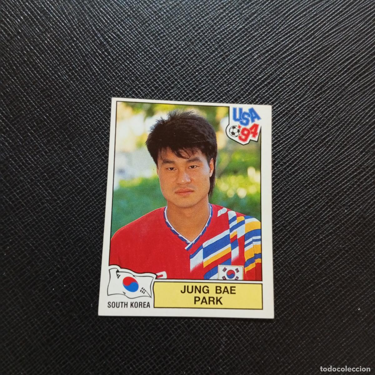 Cromos de f&uacute;tbol: 207 JUNG BAE PARK KOREA PANINI MUNDIAL USA 94 CROMO FUTBOL 1994 - SIN PEGAR - A48 PG10