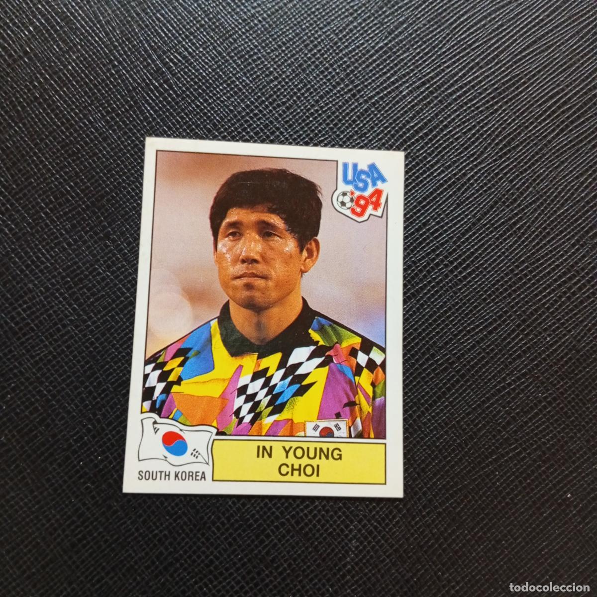 Cromos de f&uacute;tbol: 206 IN YOUNG CHOI KOREA PANINI MUNDIAL USA 94 CROMO FUTBOL 1994 - SIN PEGAR - A48 PG16