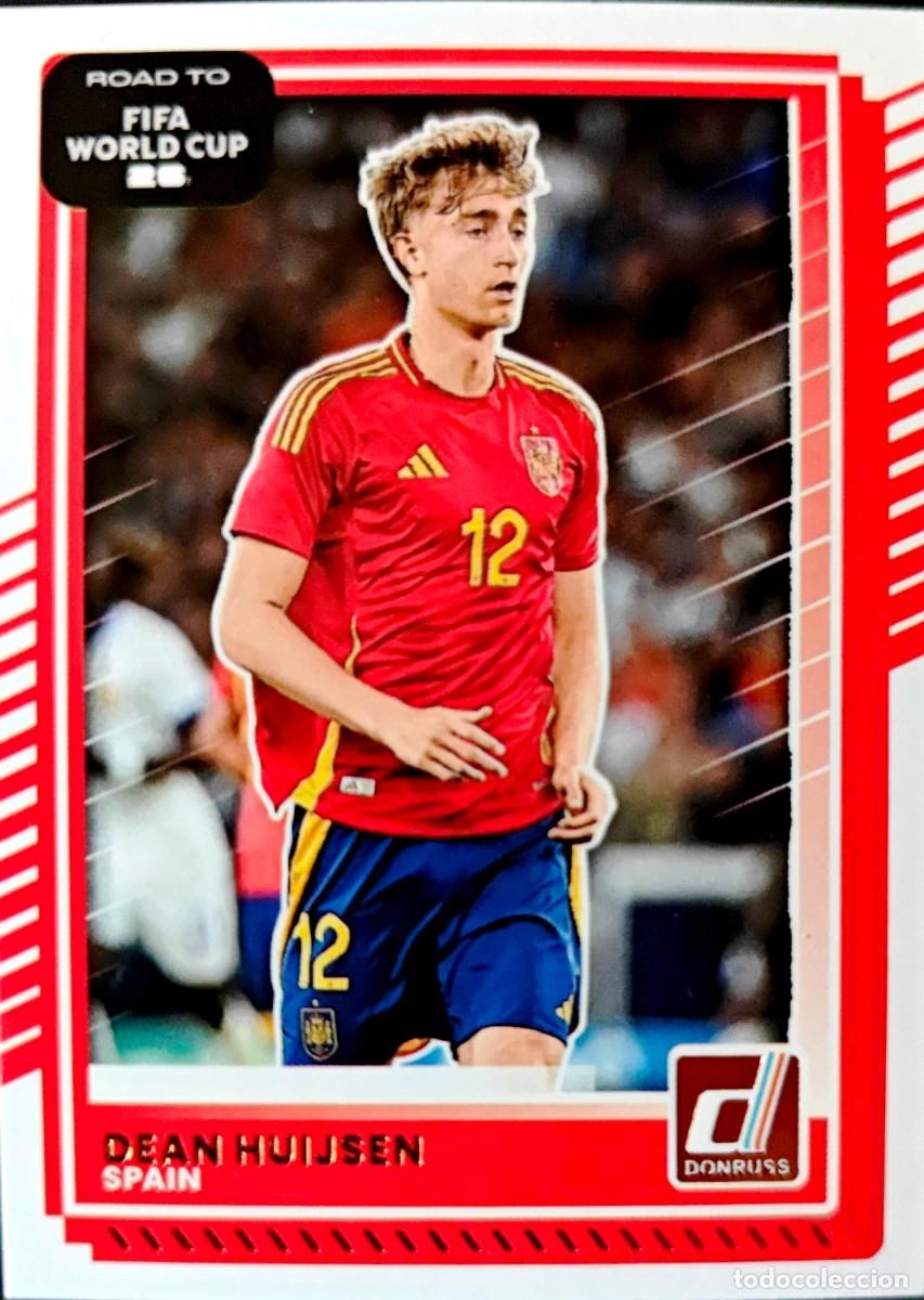 Cromos de f&uacute;tbol: 9 Dean Huijsen - Espa&ntilde;a - Real Madrid - PANINI Donruss Road to FIFA World Cup 2025 2026 25 26