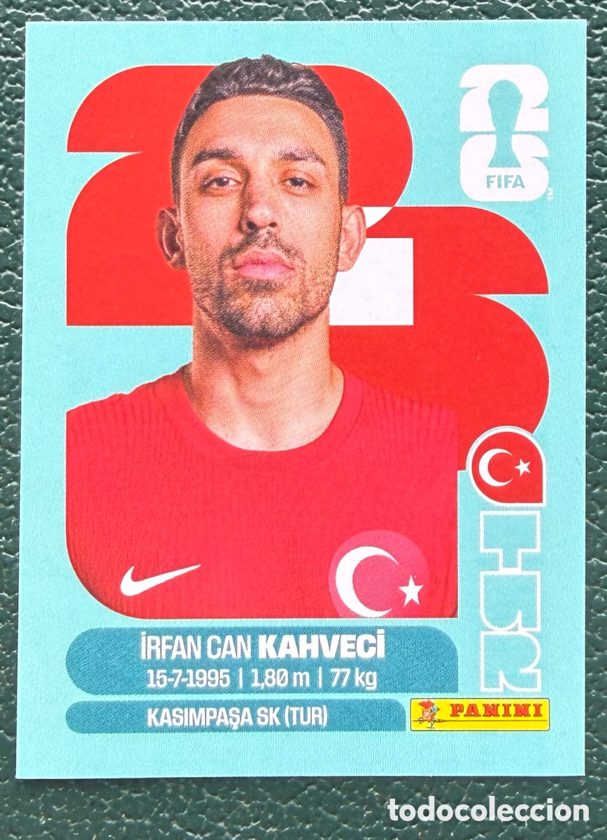 Cromos de Futebol: TUR 15 IRFAN CAN KAHVECI TURQUIA CROMOS ALBUM FIFA WORLD CUP MUNDIAL 2026 PANINI