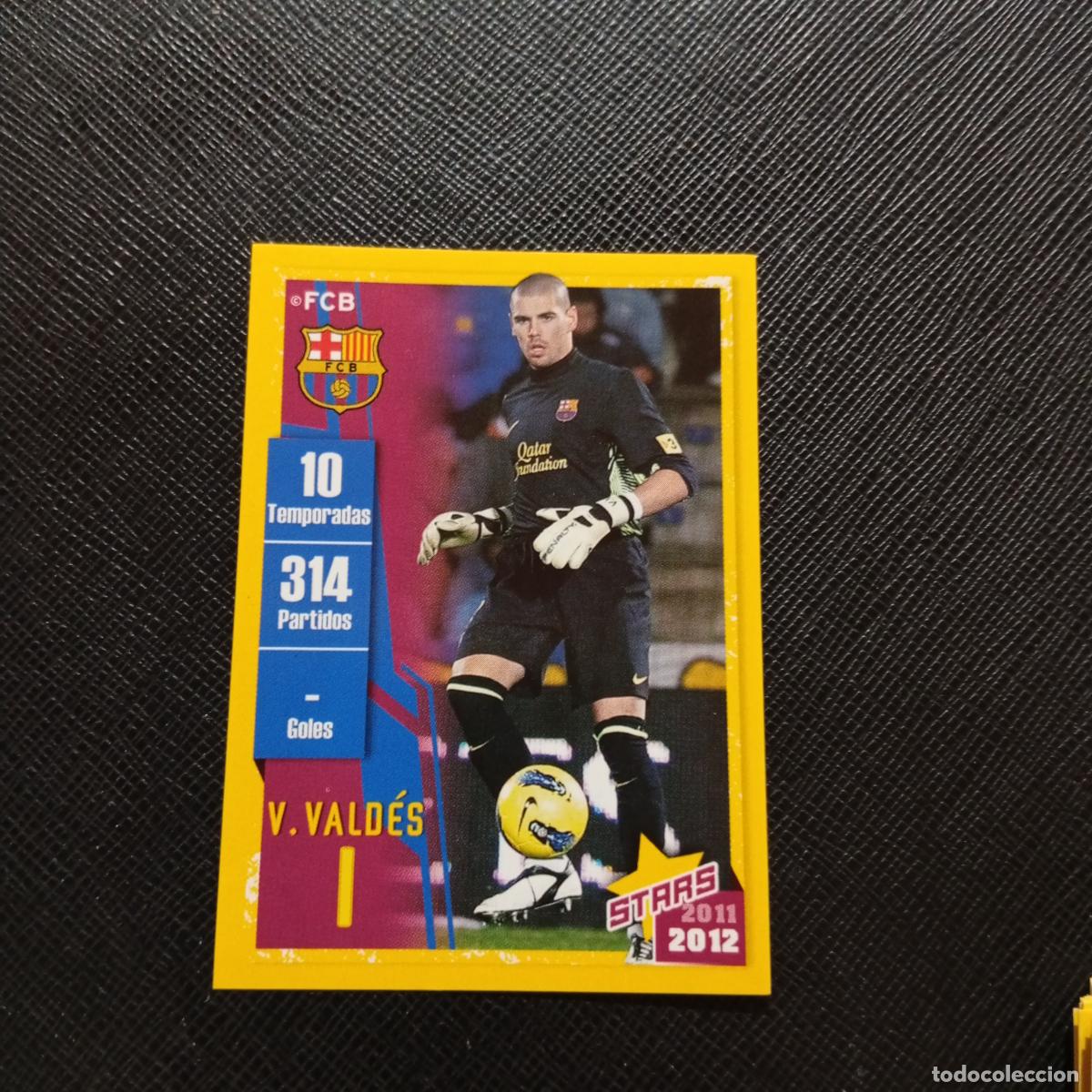 Cromos de f&uacute;tbol: 23 VICTOR VALDES BARCELONA PANINI COLECCION OFICIAL 2011 2012 CROMO 11 12 - SIN PEGAR - A48 PG19