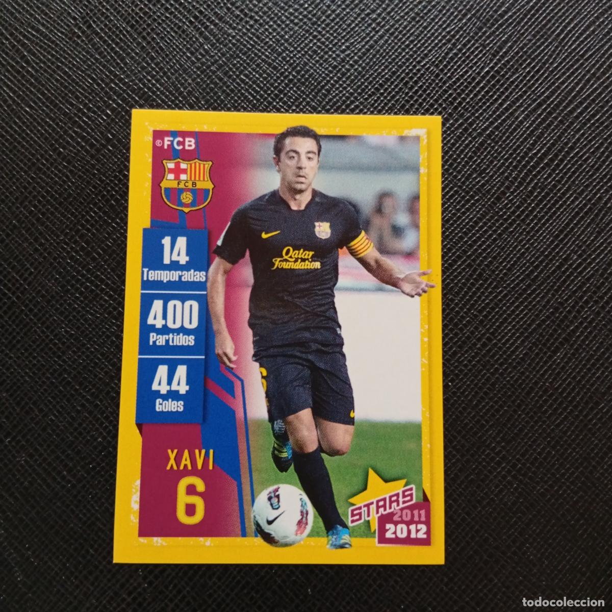 Cromos de f&uacute;tbol: 114 XAVI BARCELONA PANINI COLECCION OFICIAL 2011 2012 CROMO 11 12 - SIN PEGAR - A48 PG19