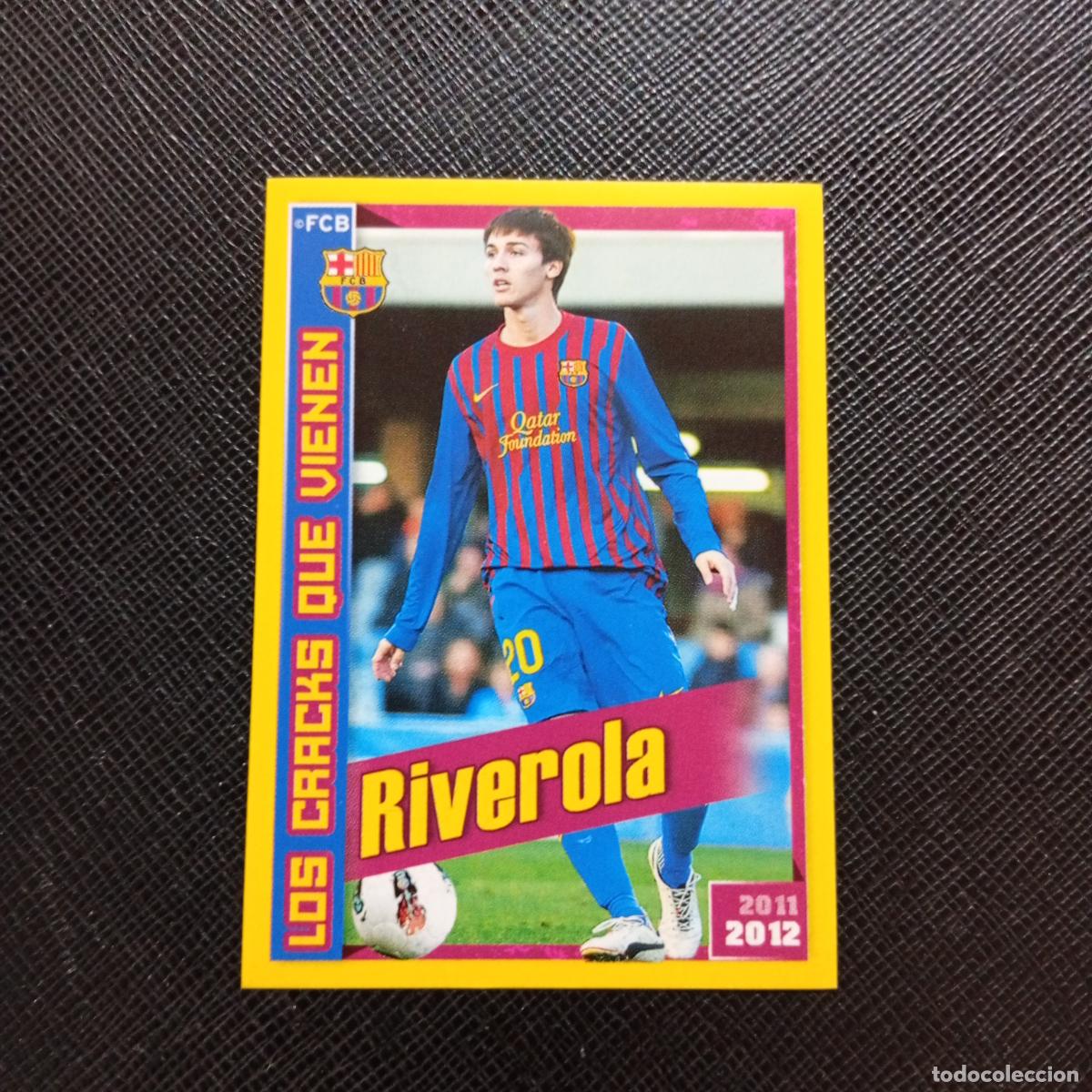 Cromos de f&uacute;tbol: 193 RIVEROLA BARCELONA PANINI COLECCION OFICIAL 2011 2012 CROMO 11 12 - SIN PEGAR - A48 PG19