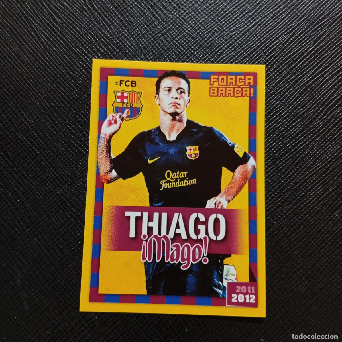 Cromos de f&uacute;tbol: 90 THIAGO ALCANTARA BARCELONA PANINI COLECCION OFICIAL 2011 2012 CROMO 11 12 - SIN PEGAR - A48 PG21