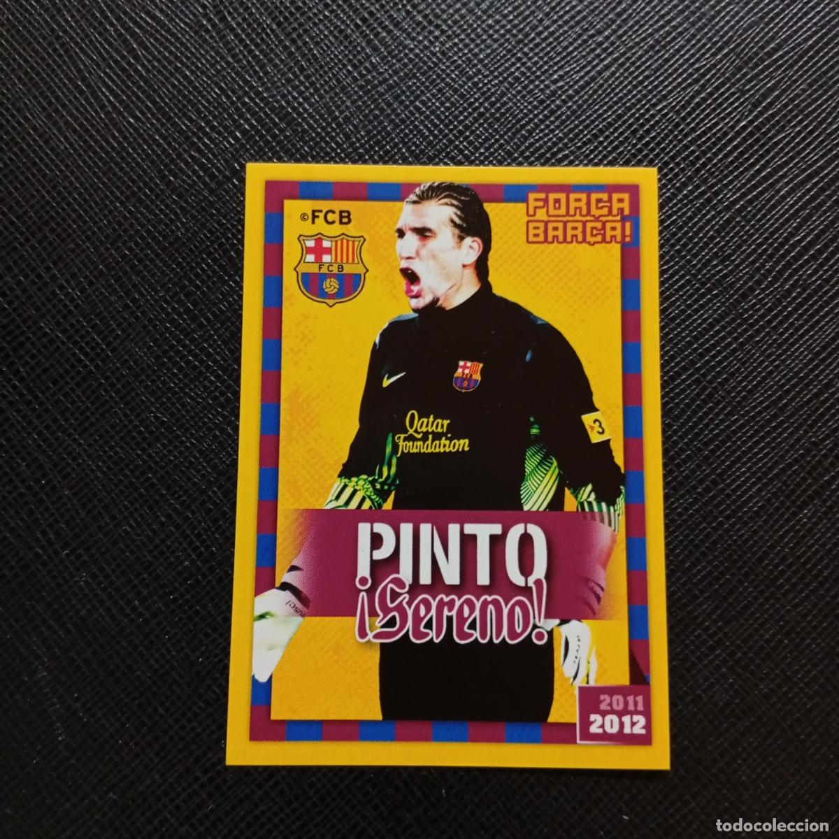 Cromos de f&uacute;tbol: 30 PINTO BARCELONA PANINI COLECCION OFICIAL 2011 2012 CROMO 11 12 - SIN PEGAR - A48 PG21