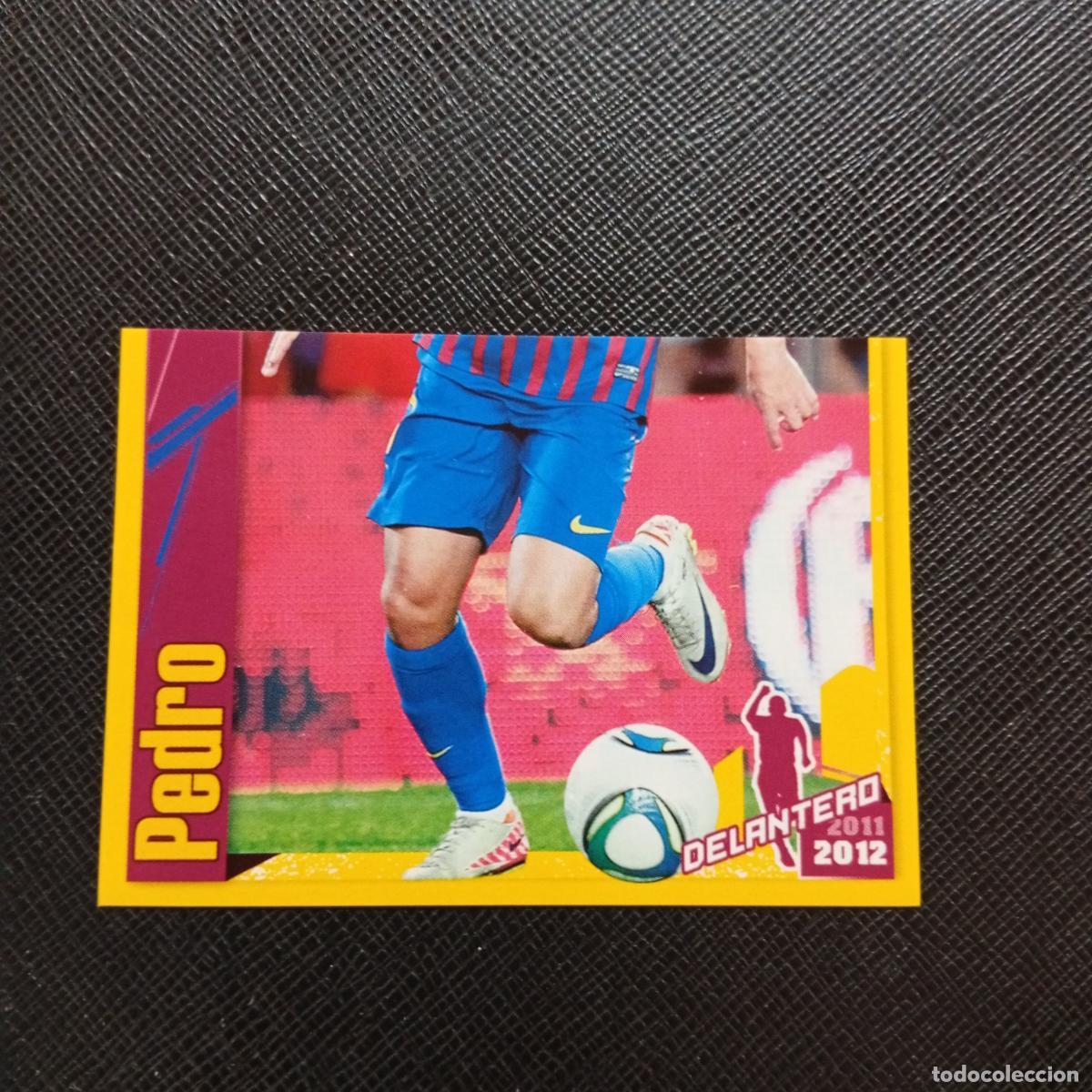 Cromos de f&uacute;tbol: 155 PEDRO BARCELONA PANINI COLECCION OFICIAL 2011 2012 CROMO 11 12 - SIN PEGAR - A48 PG29