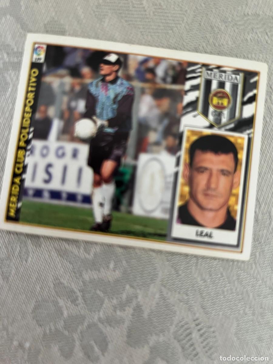 Cromos de f&uacute;tbol: LEAL MERIDA BAJA SIN PEGAR EDICIONES ESTE 97 98 1997 1998