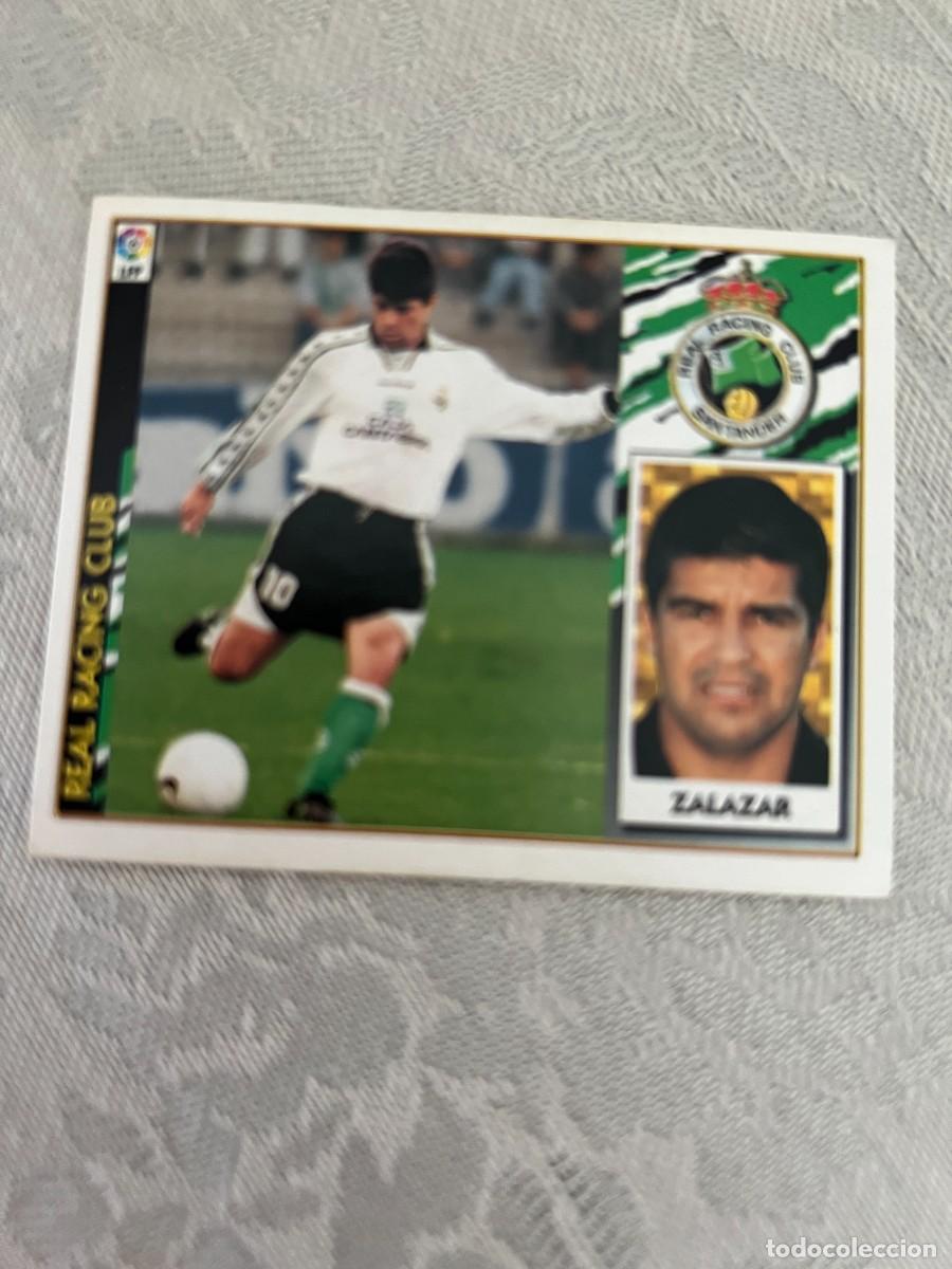 Cromos de f&uacute;tbol: ZALAZAR RACING SANTANDER BAJA SIN PEGAR EDICIONES ESTE 97 98 1997 1998