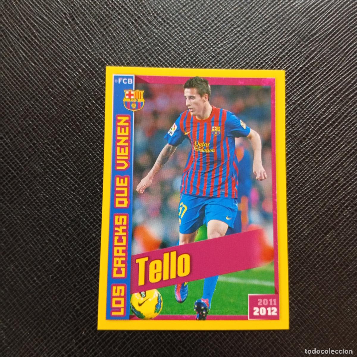 Cromos de f&uacute;tbol: 196 TELLO BARCELONA PANINI COLECCION OFICIAL 2011 2012 CROMO 11 12 - SIN PEGAR - A48 PG30