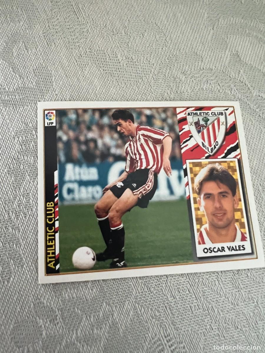 Cromos de f&uacute;tbol: &Oacute;SCAR VALES BILABO BAJA SIN PEGAR EDICIONES ESTE 97 98 1997 1998