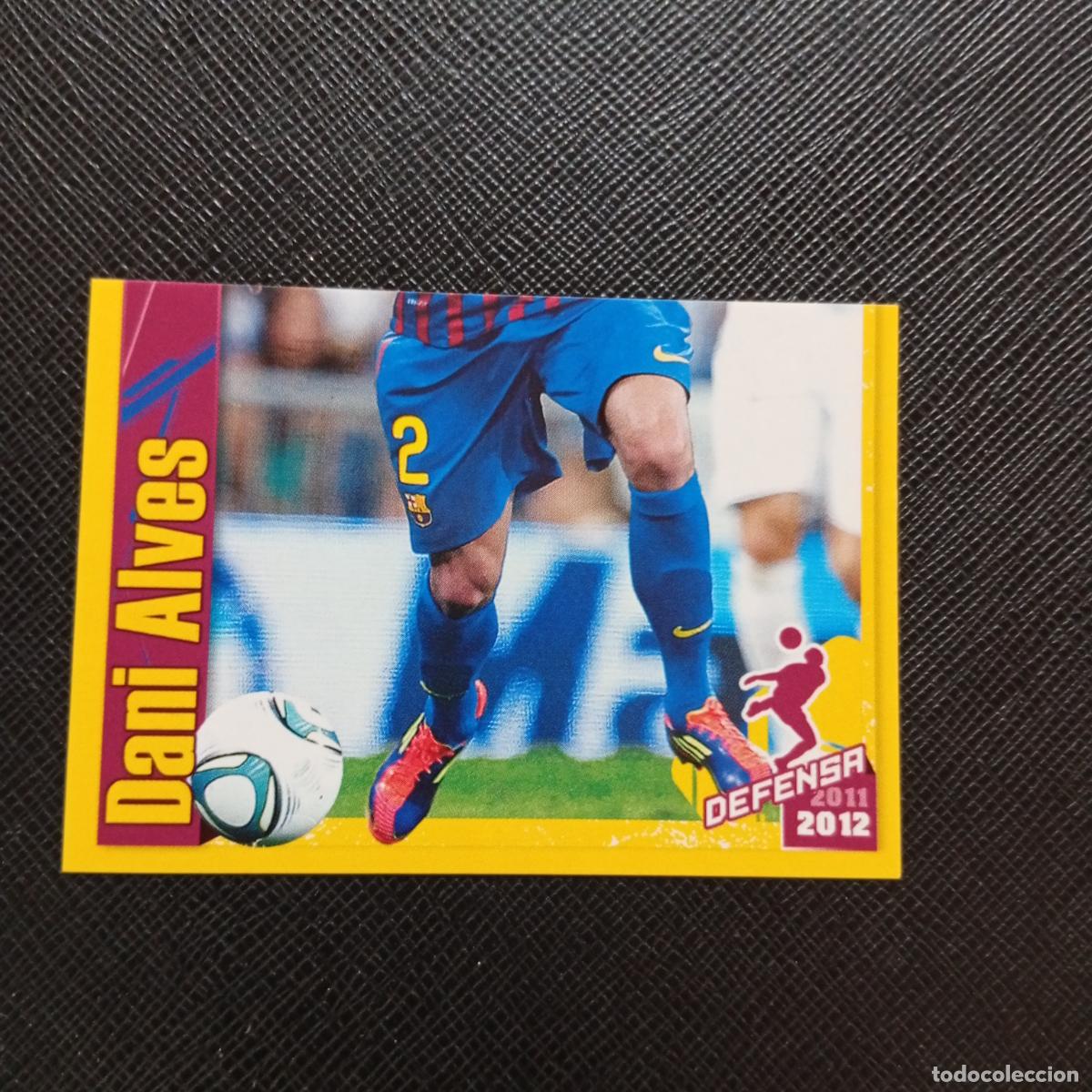 Cromos de f&uacute;tbol: 34 DANI ALVES BARCELONA PANINI COLECCION OFICIAL 2011 2012 CROMO 11 12 - SIN PEGAR - A48 PG32