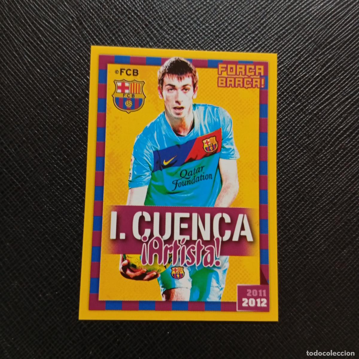 Cromos de f&uacute;tbol: 169 CUENCA BARCELONA PANINI COLECCION OFICIAL 2011 2012 CROMO 11 12 - SIN PEGAR - A48 PG33