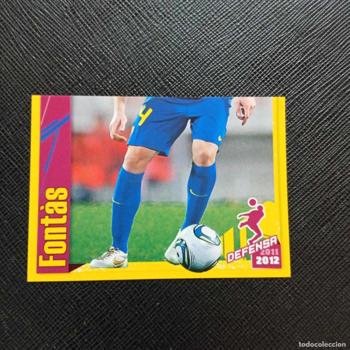 Cromos de f&uacute;tbol: 52 FONTAS BARCELONA PANINI COLECCION OFICIAL 2011 2012 CROMO 11 12 - SIN PEGAR - A48 PG37