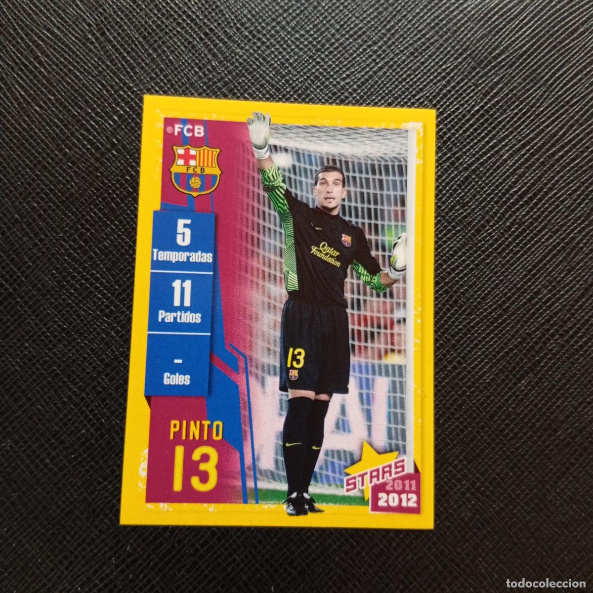 Figurine di Calcio: 29 PINTO BARCELONA PANINI COLECCION OFICIAL 2011 2012 CROMO 11 12 - SIN PEGAR - A48 PG37