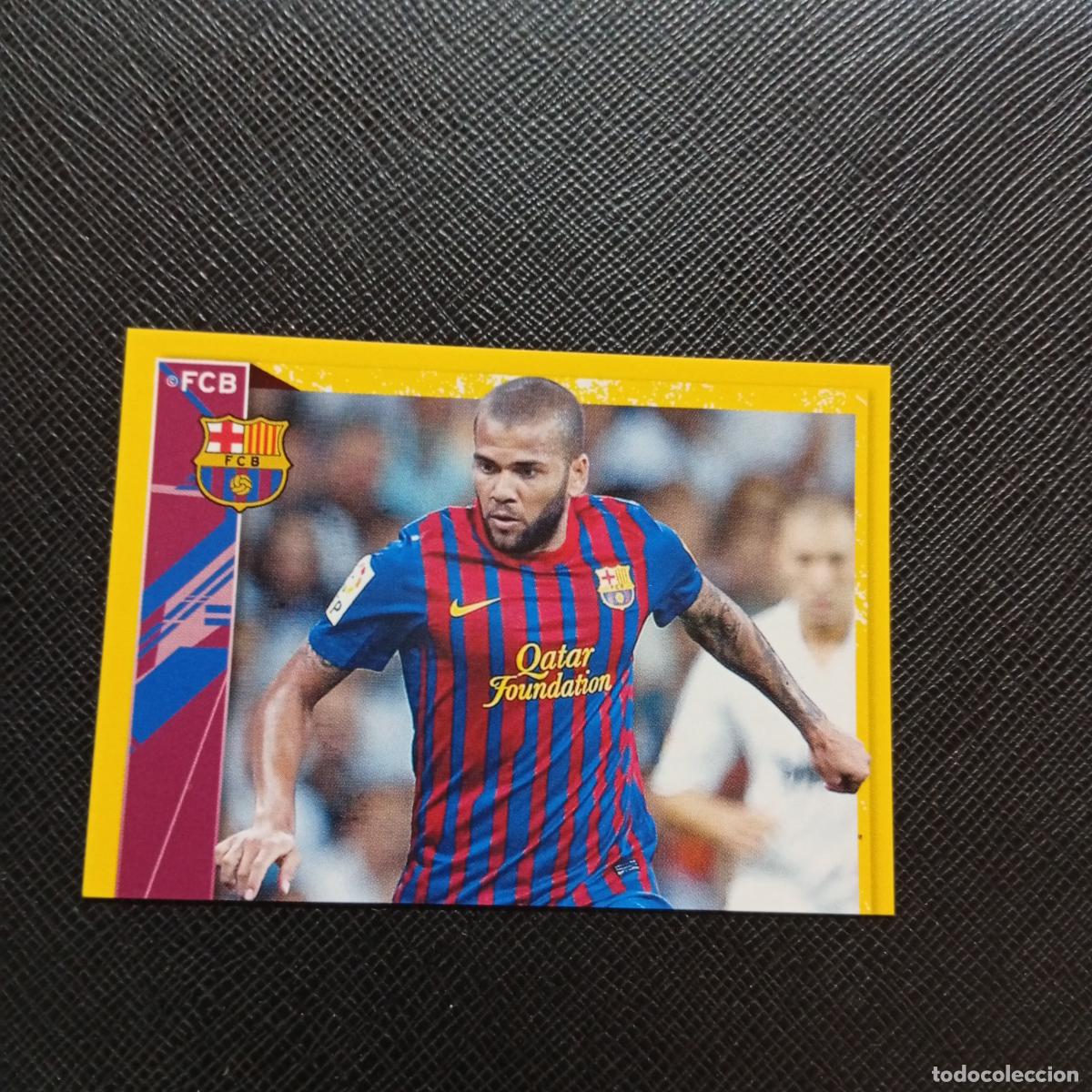 Cromos de f&uacute;tbol: 33 DANI ALVES BARCELONA PANINI COLECCION OFICIAL 2011 2012 CROMO 11 12 - SIN PEGAR - A48 PG37