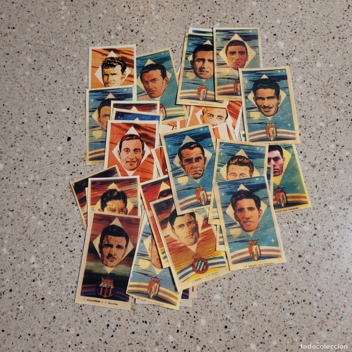 Fu&szlig;ball-Sticker: LOTE 31 CROMOS DE LA COLECCION FUTBOL 57. LEER COMENTARIOS
