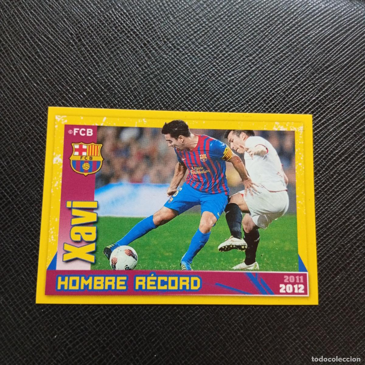Cromos de f&uacute;tbol: 118 XAVI BARCELONA PANINI COLECCION OFICIAL 2011 2012 CROMO 11 12 - SIN PEGAR - A48 PG42