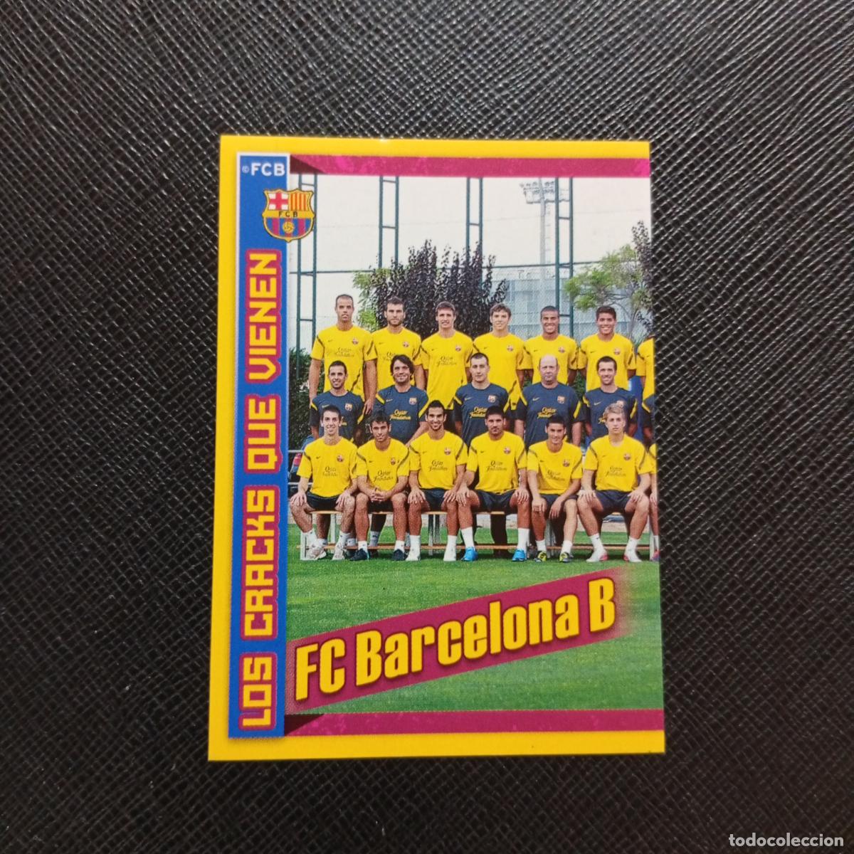 Cromos de f&uacute;tbol: 183 PLANTILLA B BARCELONA PANINI COLECCION OFICIAL 2011 2012 CROMO 11 12 - SIN PEGAR - A48 PG43