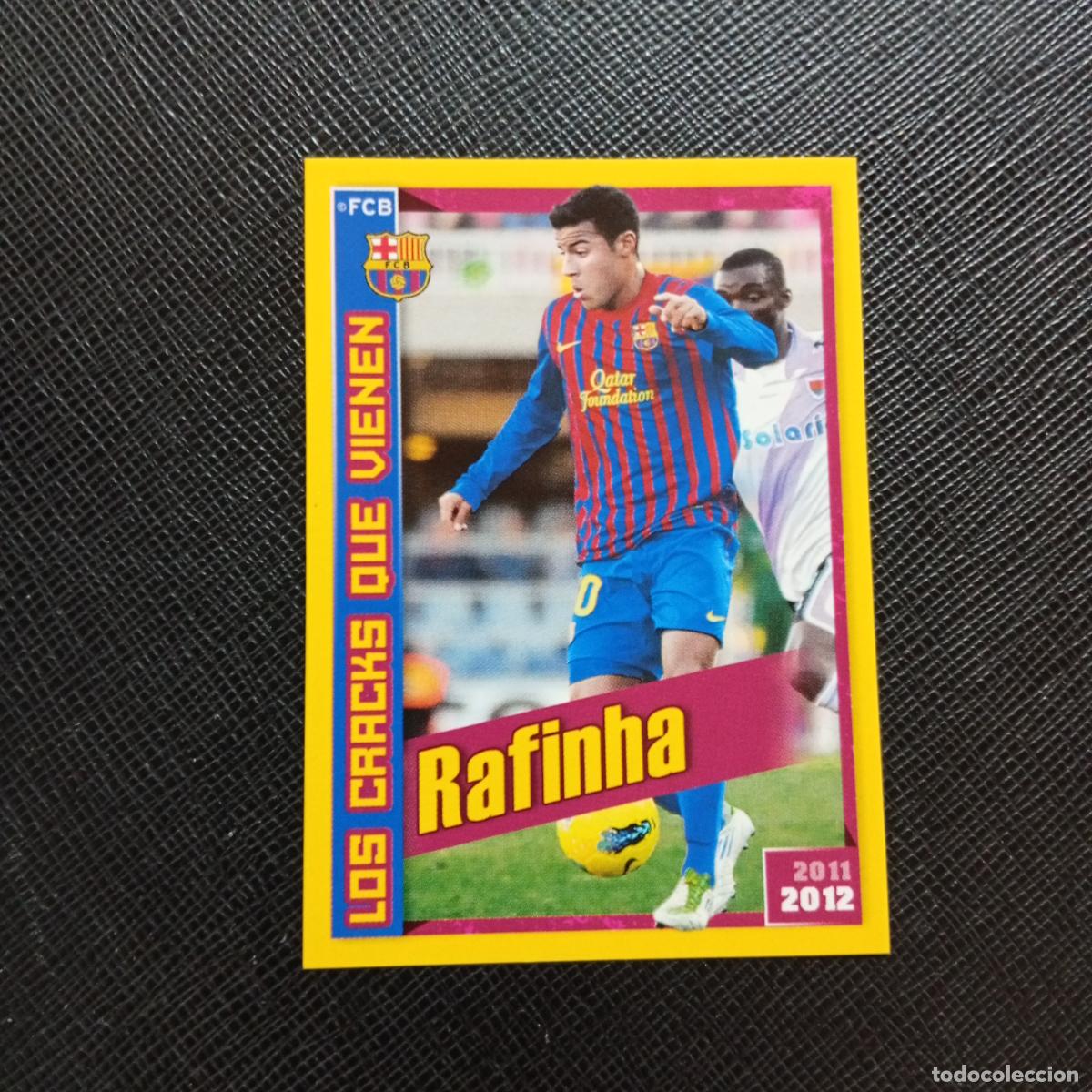 Cromos de f&uacute;tbol: 195 RAFINHA BARCELONA PANINI COLECCION OFICIAL 2011 2012 CROMO 11 12 - SIN PEGAR - A48 PG43