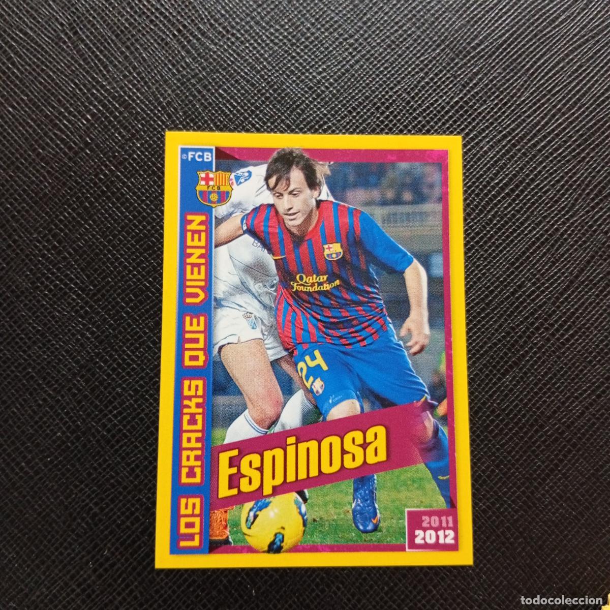 Cromos de f&uacute;tbol: 194 ESPINOSA BARCELONA PANINI COLECCION OFICIAL 2011 2012 CROMO 11 12 - SIN PEGAR - A48 PG45