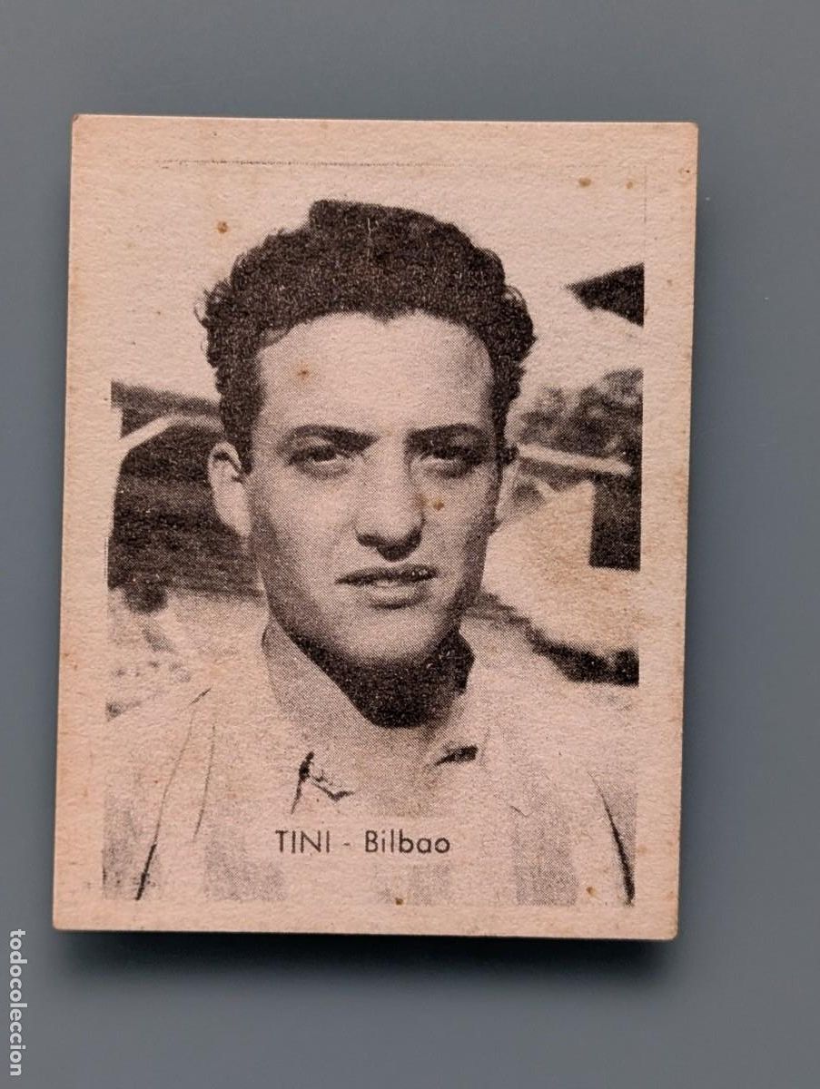 Cromos de f&uacute;tbol: MUY RARO CROMO RARE CARD TINI ATHLETIC CLUB BILBAO ATLETICO 1950 1951 50/51 R. ROMERO FUTBOL VIZCAYA