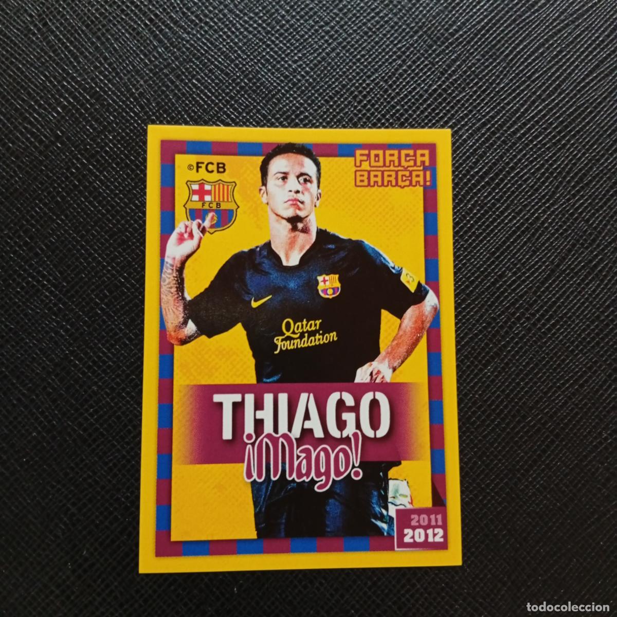 Cromos de f&uacute;tbol: 90 THIAGO ALCANTARA BARCELONA PANINI COLECCION OFICIAL 2011 2012 CROMO 11 12 - SIN PEGAR - A48 PG53