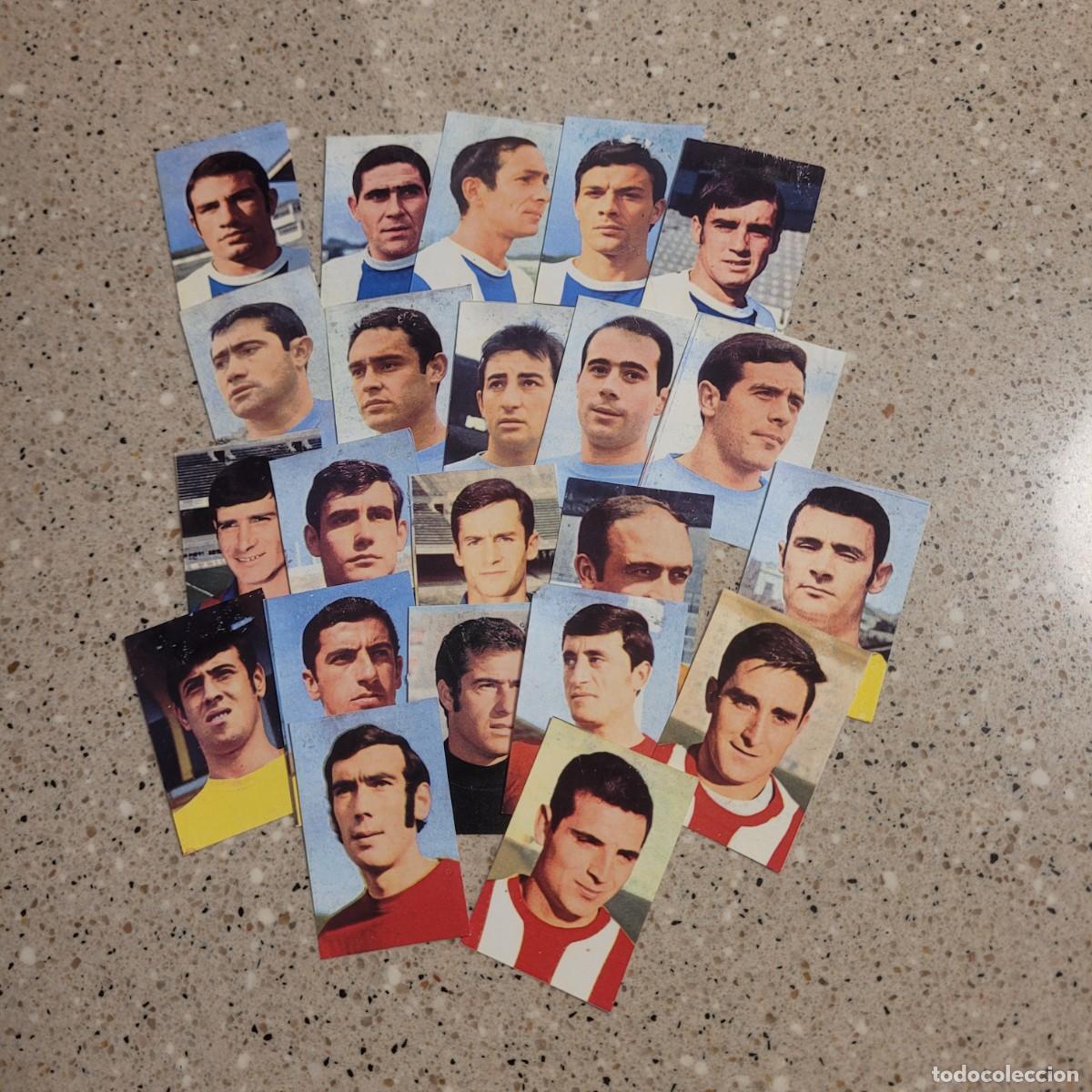 Cromos de f&uacute;tbol: LOTE 22 CROMOS RUIZ ROMERO FUTBOL 1966. LEER COMENTARIOS.