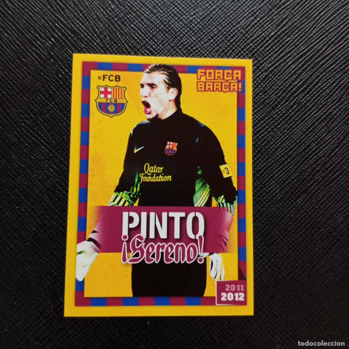 Cromos de f&uacute;tbol: 30 PINTO BARCELONA PANINI COLECCION OFICIAL 2011 2012 CROMO 11 12 - SIN PEGAR - A155 PG2