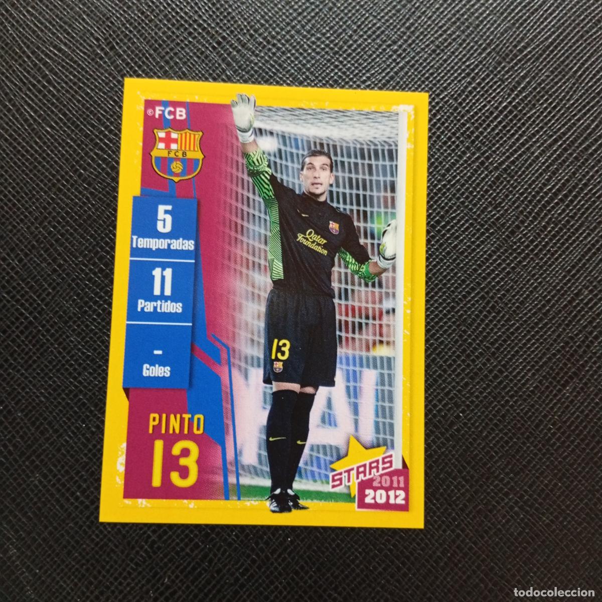 Cromos de f&uacute;tbol: 29 PINTO BARCELONA PANINI COLECCION OFICIAL 2011 2012 CROMO 11 12 - SIN PEGAR - A155 PG2
