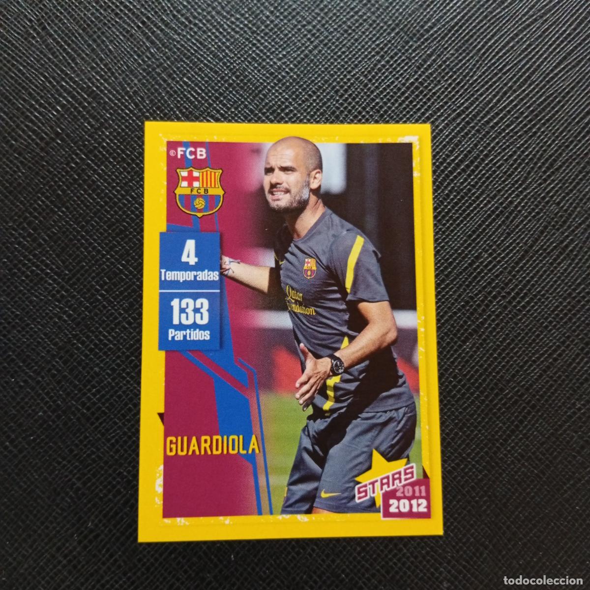 Cromos de f&uacute;tbol: 17 GUARDIOLA BARCELONA PANINI COLECCION OFICIAL 2011 2012 CROMO 11 12 - SIN PEGAR - A155 PG2