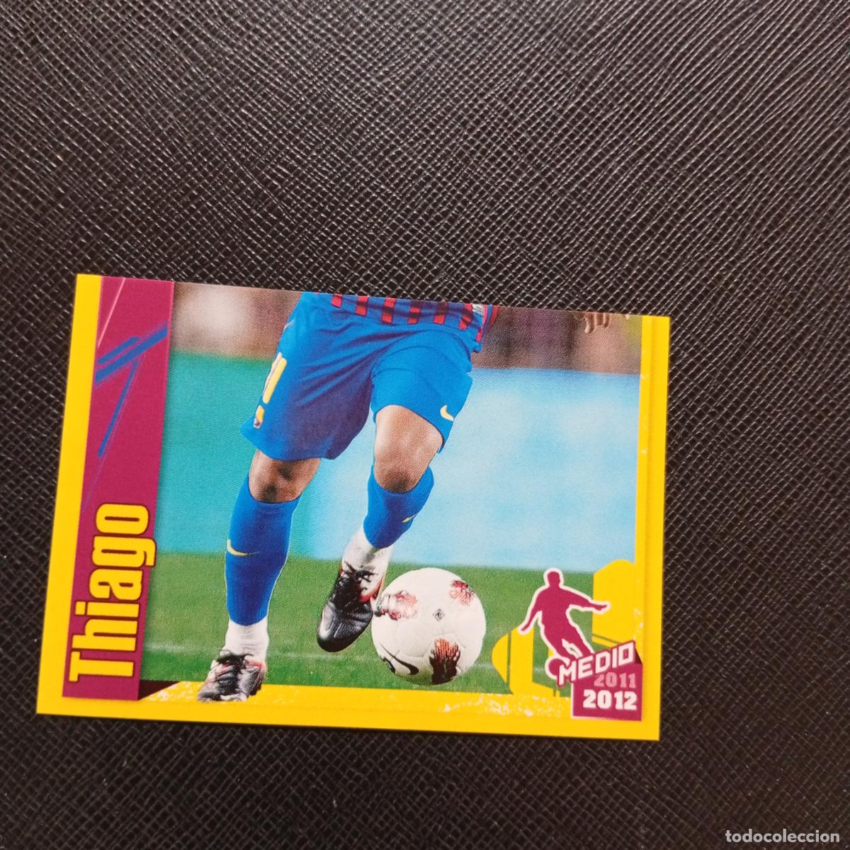 Cromos de f&uacute;tbol: 88 THIAGO BARCELONA PANINI COLECCION OFICIAL 2011 2012 CROMO 11 12 - SIN PEGAR - A155 PG2